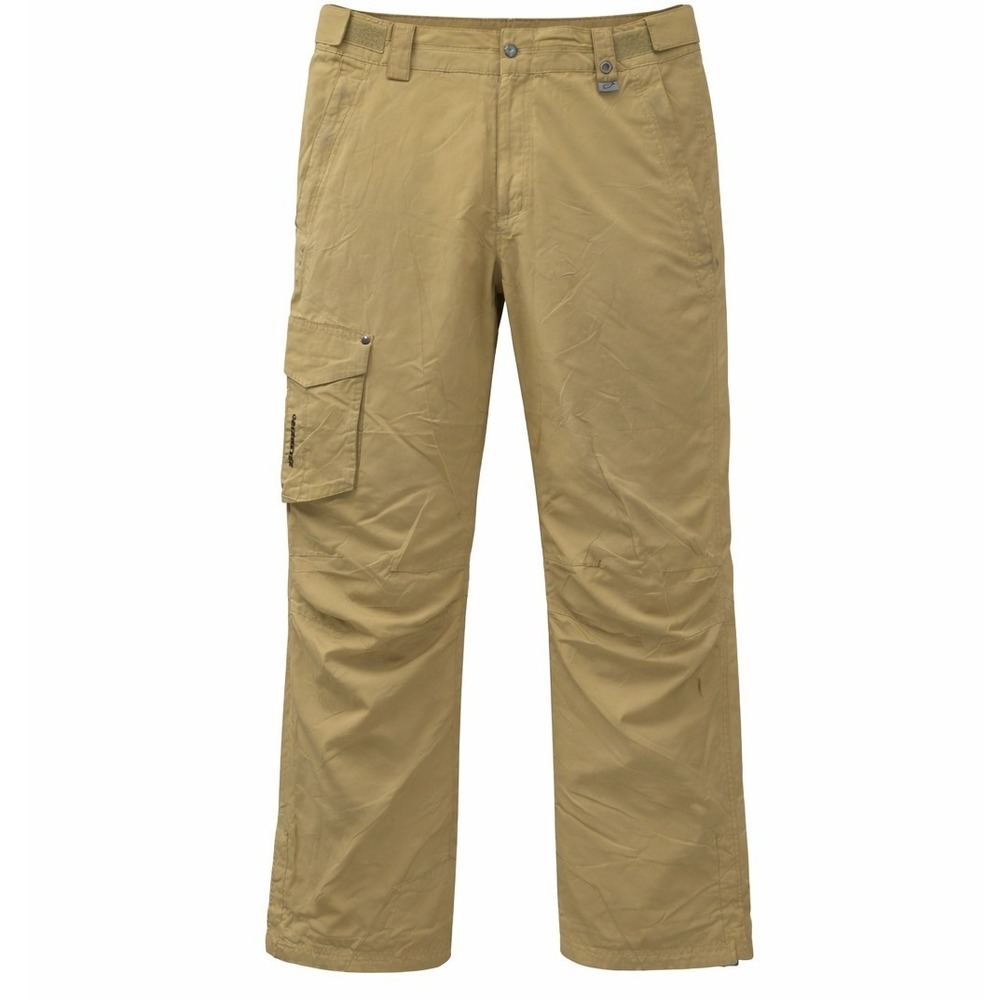 Obermeyer Ski Pants Mens Large HydroBlock Cargo Tan Solid Regular Fit 2011/12